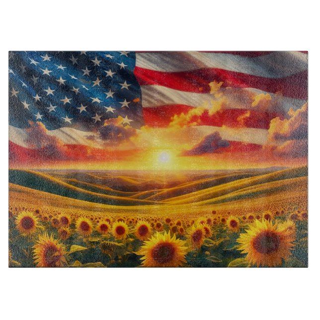 Celebrate America Cutting Board (Front)