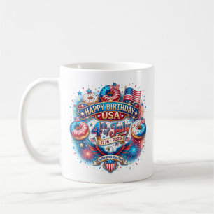 Celebrate America’s 250th birthday with doughnut Coffee Mug