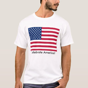 Celebrate American Flag T-Shirt