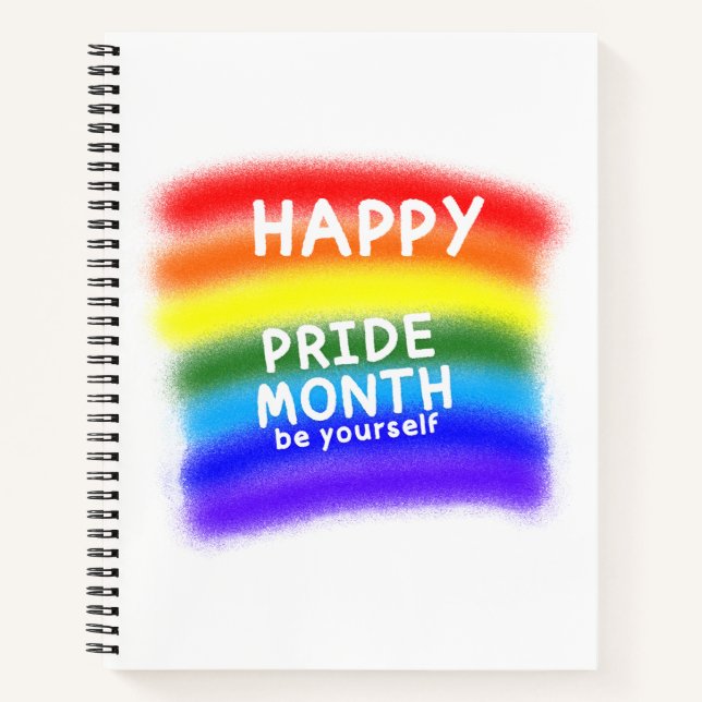 Celebrate Being Yourself Notebook (Front)