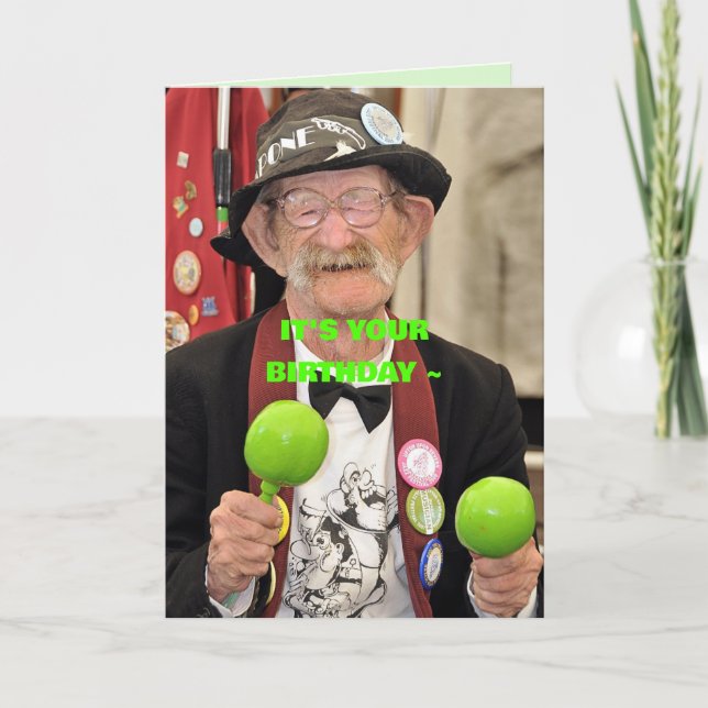 CELEBRATE BIRTHDAY CARD (Front)