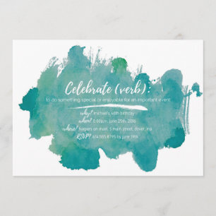 Celebrate Birthday Invitation