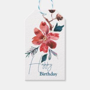 celebrate birthday with a wish gift tags