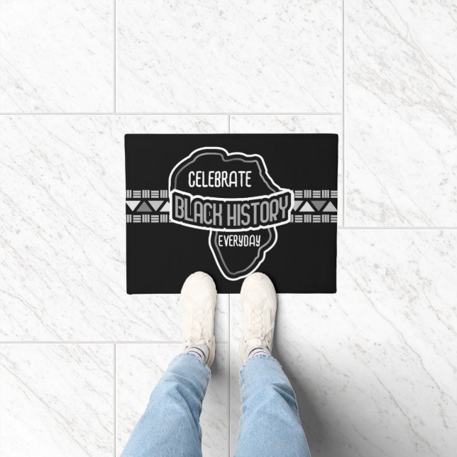 Celebrate Black History Doormat (Indoor)