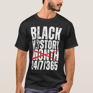 Celebrate Black History Month 247 African American T-Shirt