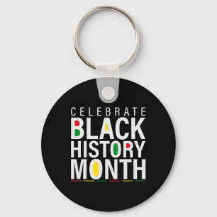 Celebrate Black History Month - African Civil Righ Key Ring