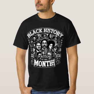 Celebrate Black History Month Bold Heritage Pride T-Shirt