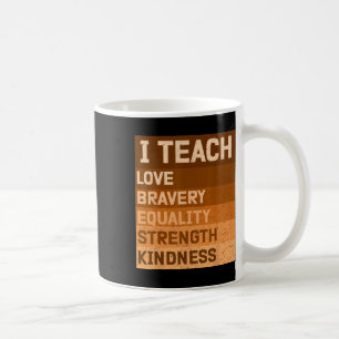 Celebrate Black History Month I Teach Black Histor Coffee Mug