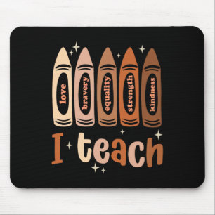 Celebrate Black History Month I Teach Black Histor Mouse Mat