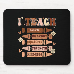 Celebrate Black History Month I Teach Black Histor Mouse Mat