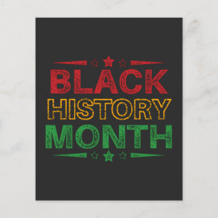 Celebrate Black History Month, Juneteenth Flyer