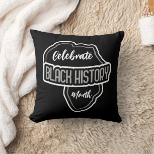 Celebrate BLACK History Month on Black Cushion
