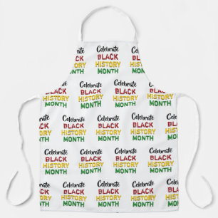Celebrate   BLACK HISTORY MONTH   White Apron