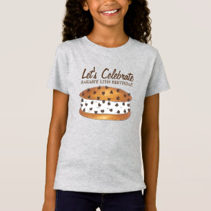 Celebrate Chipwich Ice Cream Social Birthday Party T-Shirt