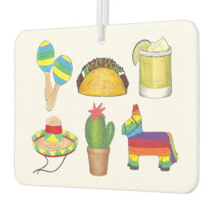 Celebrate Cinco de Mayo Mexican Fiesta Party Car Air Freshener
