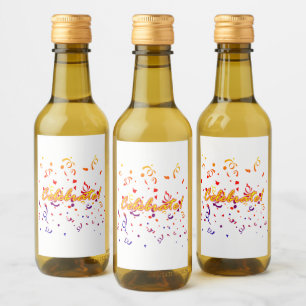 Celebrate Confetti  Wine Label