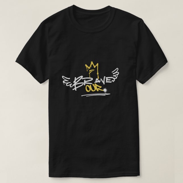 “Celebrate Courage: Our Brave Spirit” T-Shirt (Design Front)
