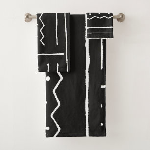 Celebrate Culture in Every Line • Afrocentric Bath Towel Set