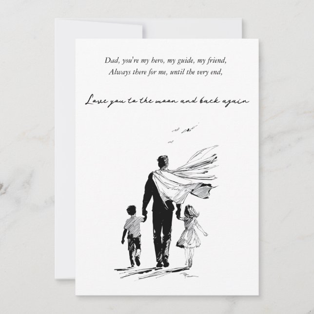 Celebrate Dad in Style Invitation (Front)