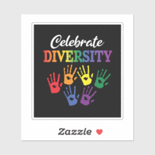 'Celebrate Diversity' (Black)