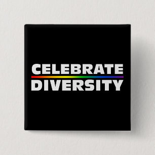 Celebrate Diversity Button