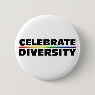 Celebrate Diversity Button