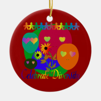 Celebrate Diversity Ceramic Tree Decoration