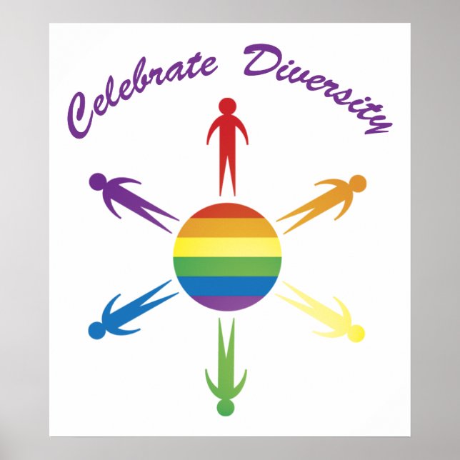 Celebrate Diversity Circle Posters (Front)