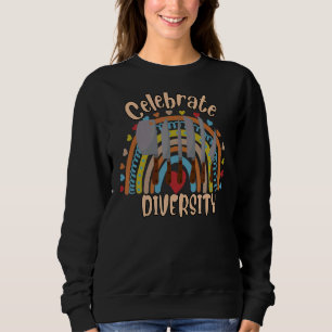 Celebrate Diversity Cooking  Humour Saying Sweatshirt
