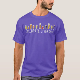 Celebrate Diversity Craft Beer T-Shirt