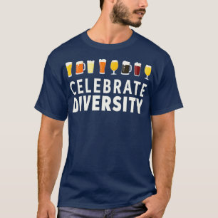 Celebrate Diversity Craft Beer T-Shirt