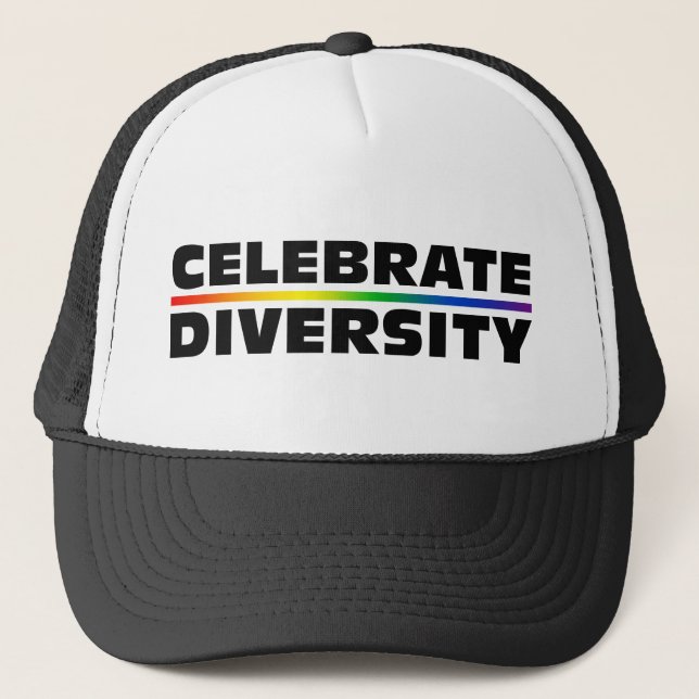 Celebrate Diversity Hat (Front)