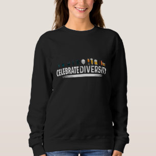 Celebrate Diversity Homebrewing Homebrew Craftbeer Sweatshirt