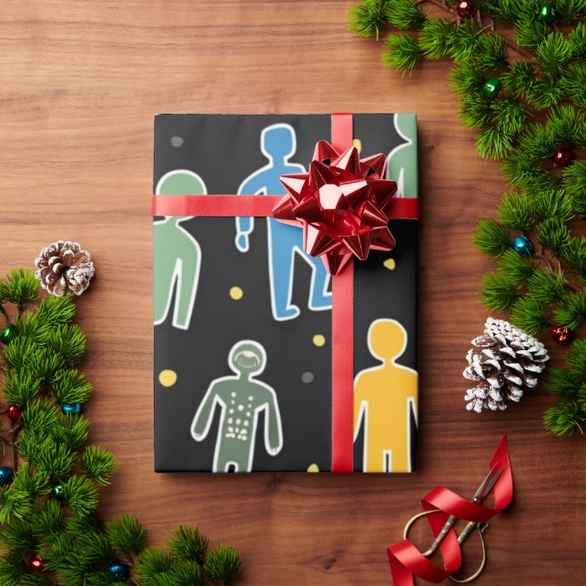 Celebrate Diversity | Inclusive Disability Awarene Wrapping Paper (Holiday Gift)