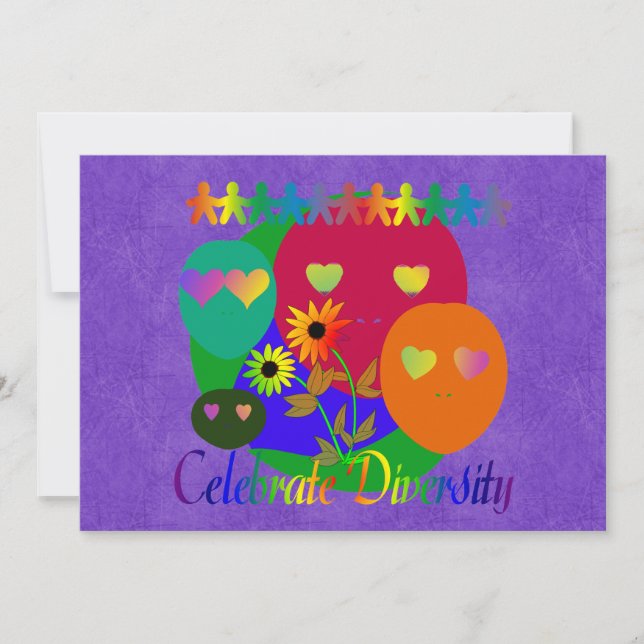 Celebrate Diversity Invitation (Front)