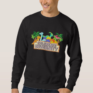 Celebrate Diversity Paleontologist Gear Dinosaur Sweatshirt