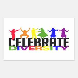 Celebrate Diversity stickers