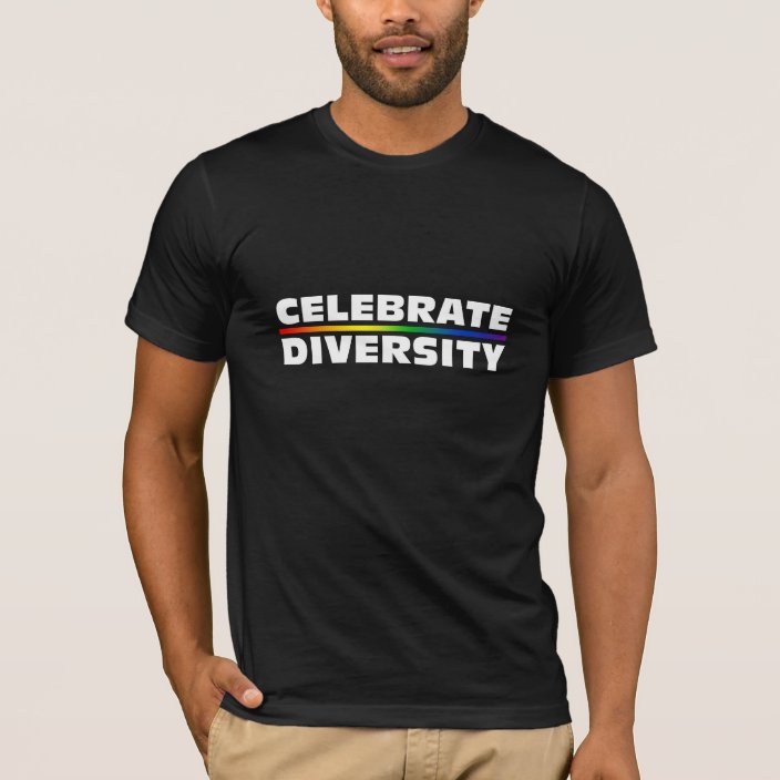 Celebrate Diversity T Shirt Uk