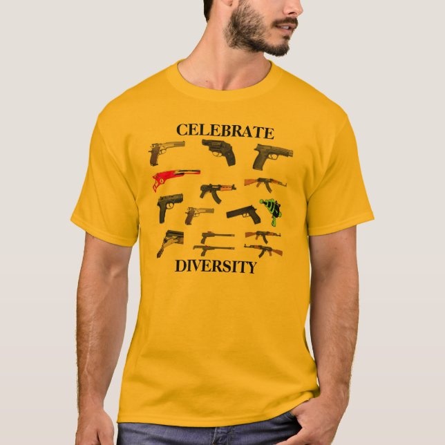 CELEBRATE DIVERSITY T-Shirt (Front)