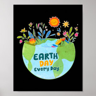 Celebrate Earth Day Every Day - Earth Day Poster