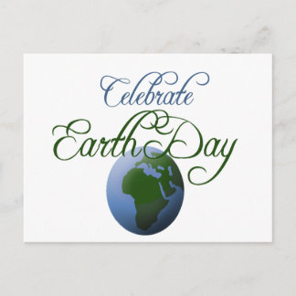 Celebrate Earth Day Postcard