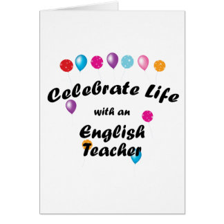 Celebrate English Teacher
