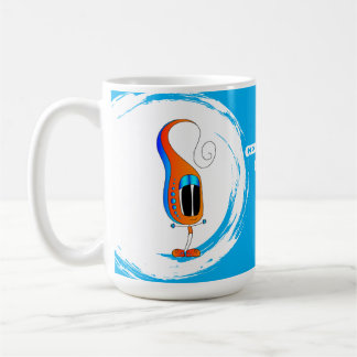 Celebrate Every Day Colorful Cartoon Coffee Mug