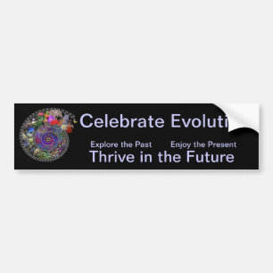 Celebrate Evolution Bumper Sticker