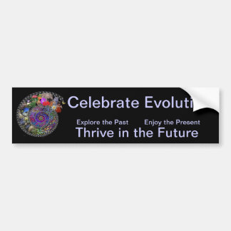 Celebrate Evolution Bumper Sticker