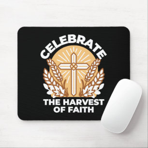 Celebrate Faith with Harvest – Inspirational Art Mouse Mat