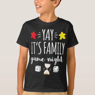 Celebrate Family Game Night Board Games Card Games T-Shirt