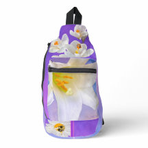Celebrate flowers and bees Sling Bag.