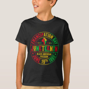 Celebrate Freedom 1865 African American Men Women T-Shirt