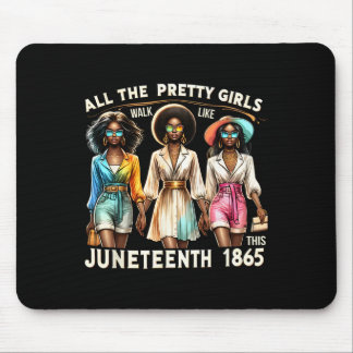 Celebrate Freedom Celebrating Black Women Juneteen Mouse Mat
